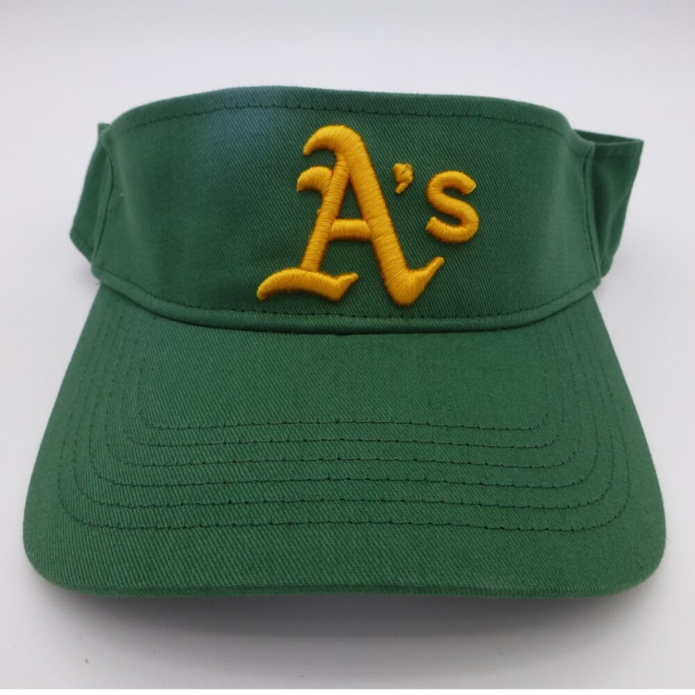 NWOT Oakland A's Viser (GoldLogo)